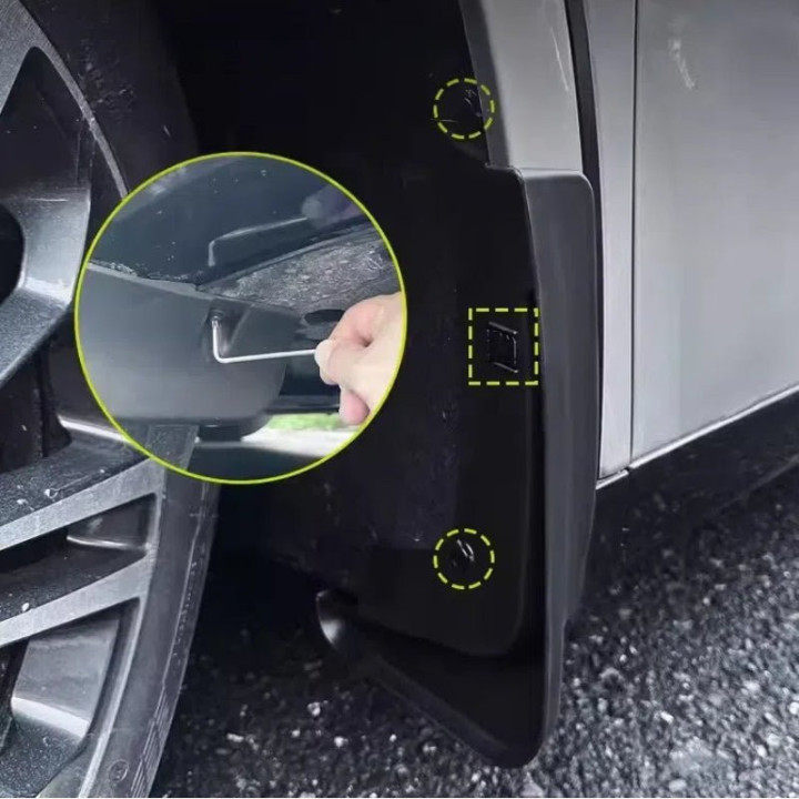 Mud Guards for XPeng G6/G9/P7/P7+/X9 | No-Drill Splash Guards