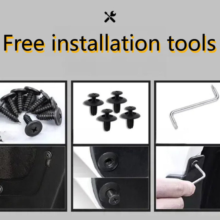 Mud Guards for XPeng G6/G9/P7/P7+/X9 | No-Drill Splash Guards