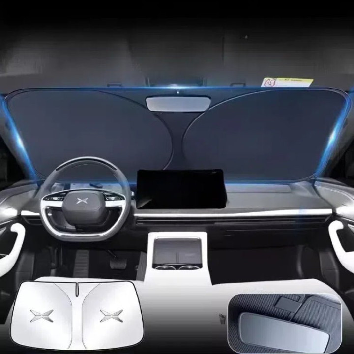 Aluminum Foil Windshield Sunshade for Xpeng G6 G9 P7 X9 P7+ L03