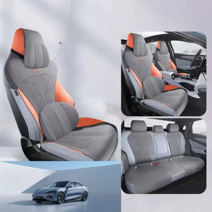 Suede Seat Covers for BYD Seal