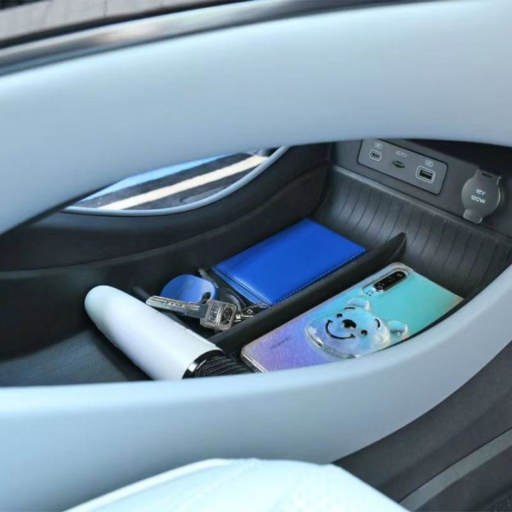 Lower Center Console Storage Box for 2024 BYD Seal