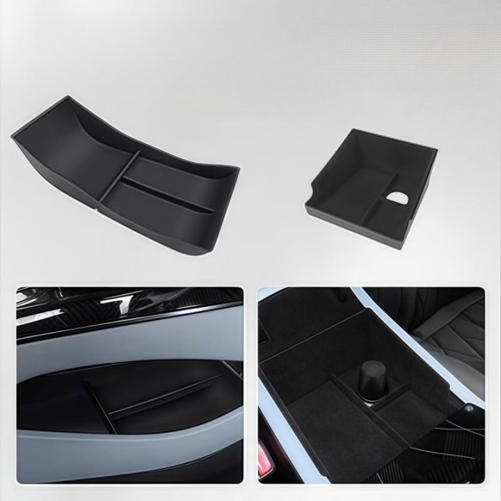 Lower Center Console Storage Box for 2024 BYD Seal