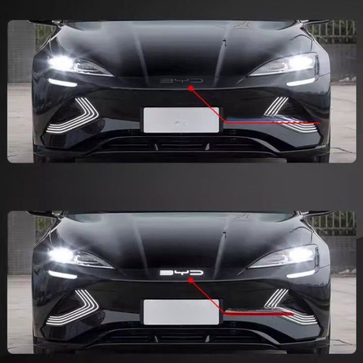 Front Bumper Emblem LED Light Module for BYD Seal