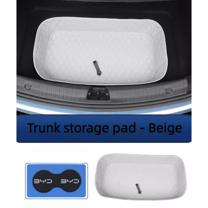 BYD SEAL GuardPro Trunk Mat - Synthetic Leather Full Coverage