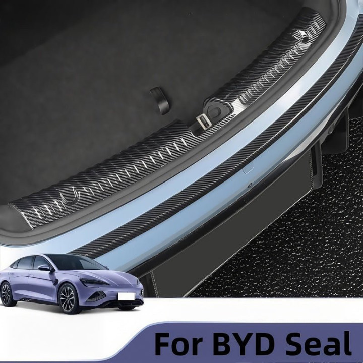 Carbon Fiber Trunk Sill Protector for BYD Seal