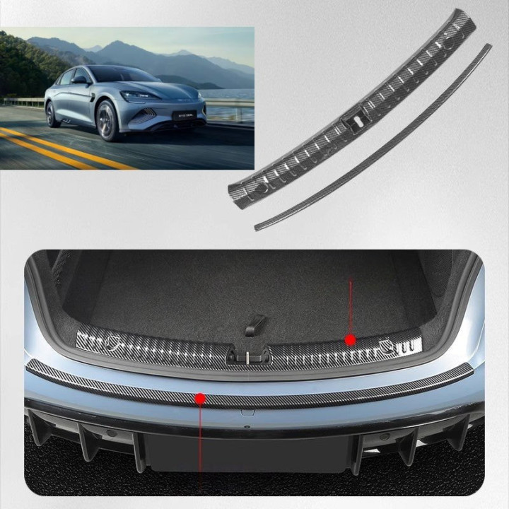 Carbon Fiber Trunk Sill Protector for BYD Seal
