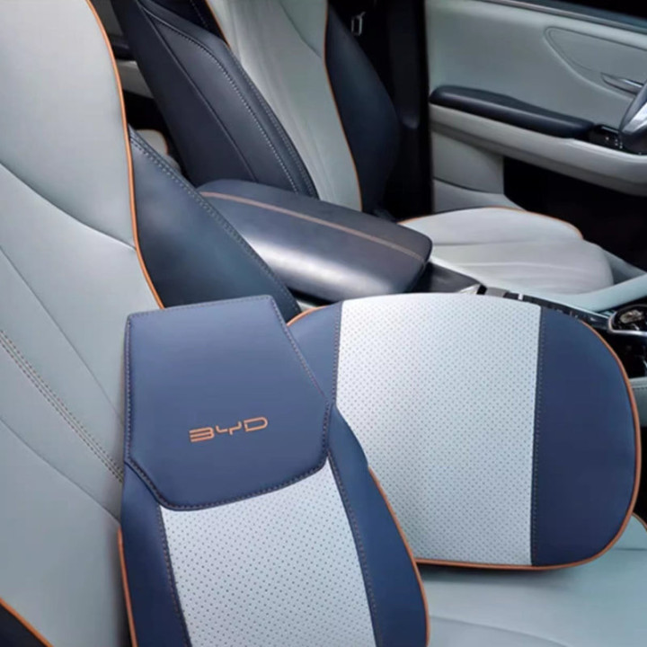 Headrest & Lumbar Pillow Set for BYD (2-Piece)