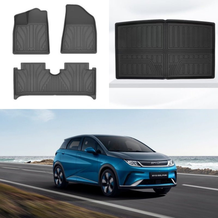 TPE Floor MATS & Trunk MATS for BYD Dolphin