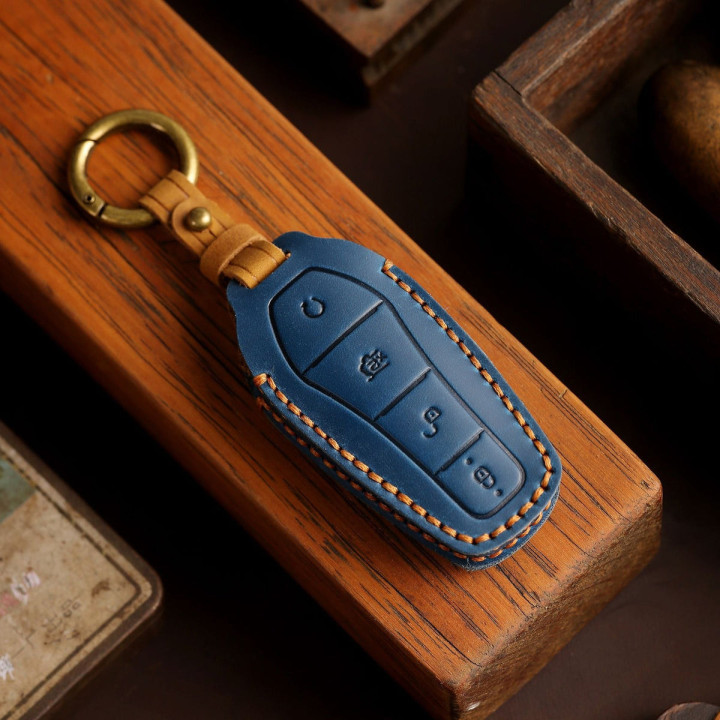 Key Premium Leather Case for BYD
