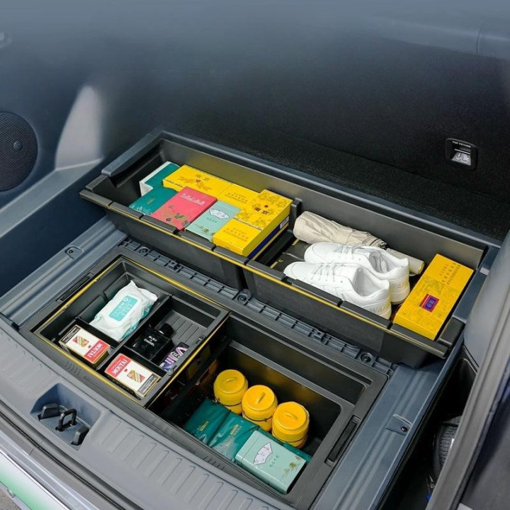 Upper and Lower Trunk Storage Boxes for Geely EX5