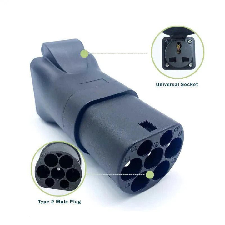 V2L Discharge Adapter Type2 for Geely EX5 / E5 /Starray EM-i