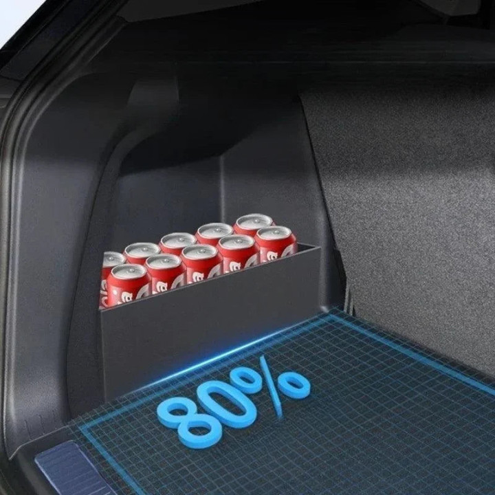 Rear Trunk Organizer Side Divider Sticker for Lynk & Co 02