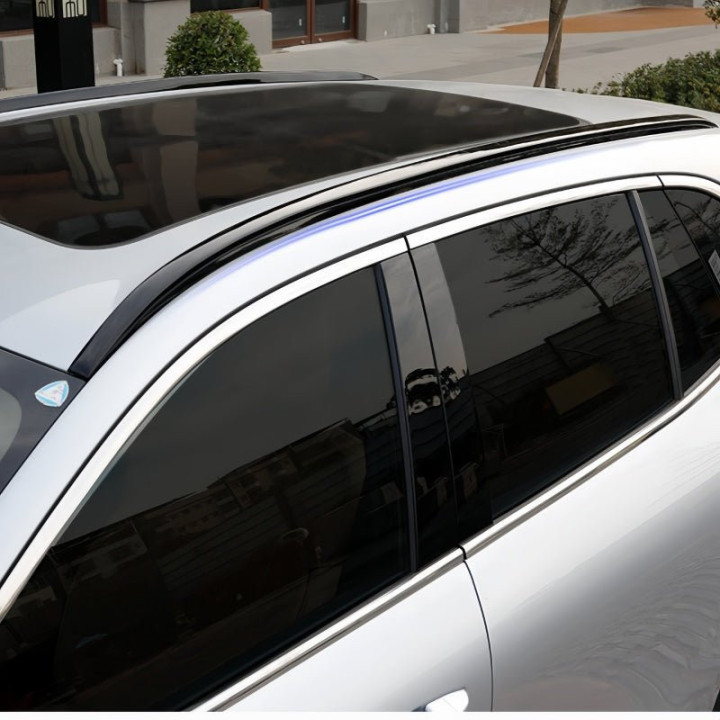 Glossy Black Roof Rail Trim for Geely Starray EM-i