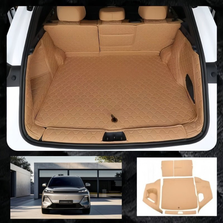 Full Coverage Leather Trunk Mat for Geely Starray EM-i