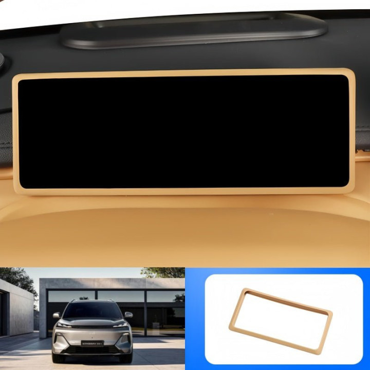 Dashboard & Navigation Screen Silicone Protector Frame for Geely Starray EM-i