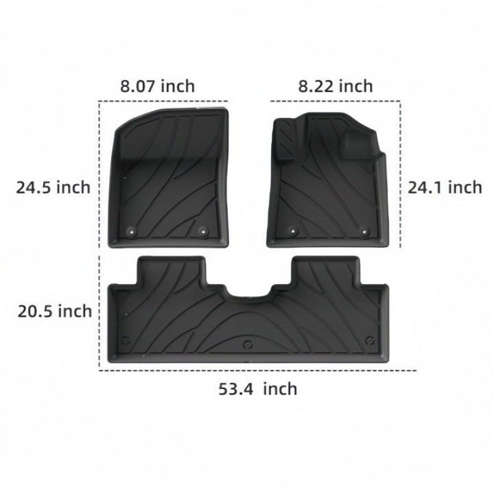TPE Floor Mats & Trunk Mat for Geely Starray EM-i