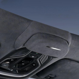 Suede Car Eyeglass Case for Geely