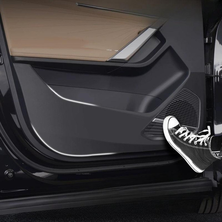 Car Door Sill Protectors and Anti-kick Mat for Geely