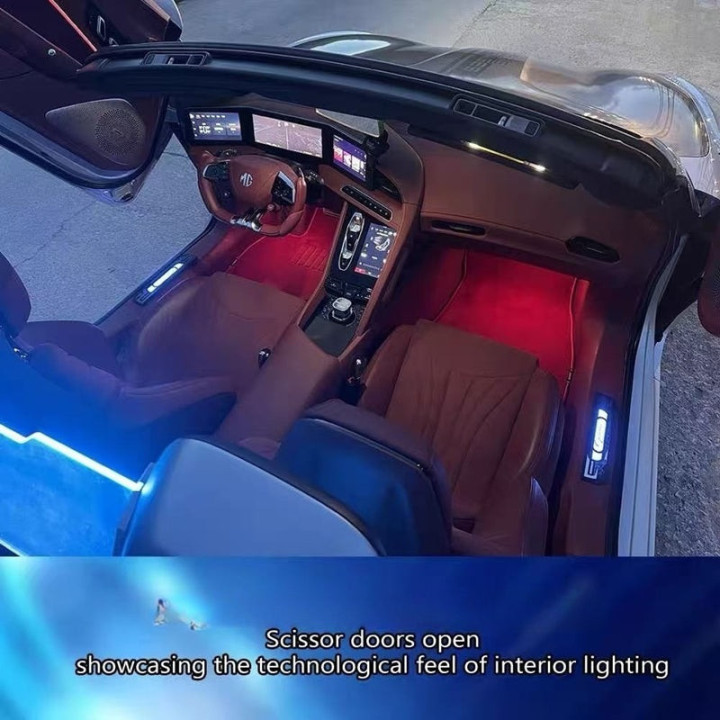 LED-Einstiegsleuchten mit Sensor für MG Cyberster – Bild 2