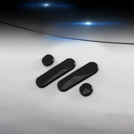 Logo-Abdeckung schwarz für MG IM5 und MG IM6