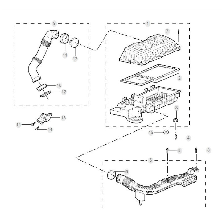 OEM-Klimafilterelement für MG ZS – Bild 2