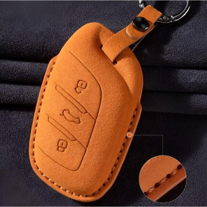 Schlüsseletui aus Wildleder für MG HS, MG ZS, MG3, MG4, MG5, MGS5, MGS6 – Bild 3