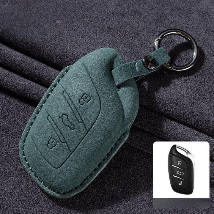 Schlüsseletui aus Wildleder für MG HS, MG ZS, MG3, MG4, MG5, MGS5, MGS6 – Bild 5