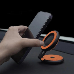 Magnetischer Alcantara-Handyhalter für MG