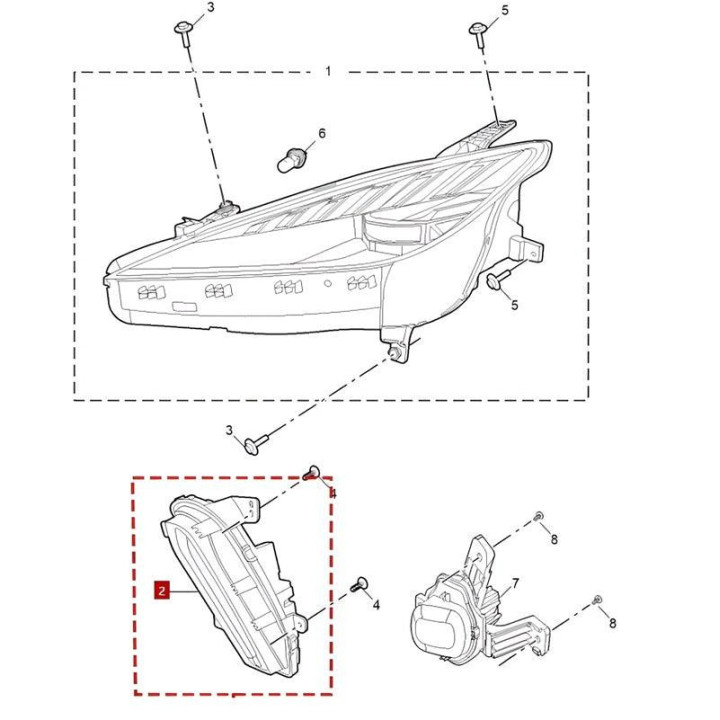 Vorderer Blinker OEM für MG4 – Bild 4