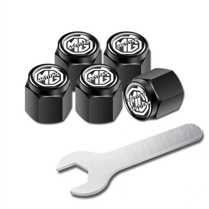Schwarze Ventilkappen für MG Cyberster, MG HS, MG ZS, MG3, MG4 – Bild 7
