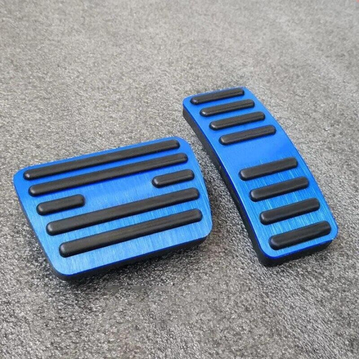 Aluminium-Pedalauflagen gebürstet für MG HS, MG ZS, MG4, MG5, MGS5, MGS6 – Bild 2