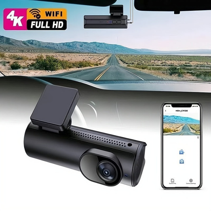 4K-Dashcam vorne und hinten für MG
