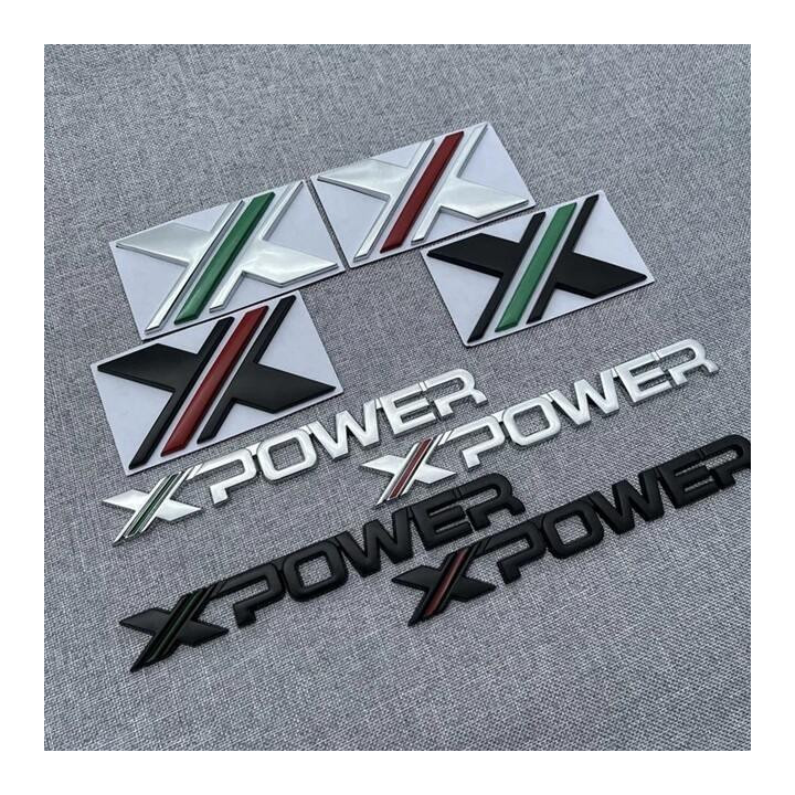 XPOWER Logo-Aufkleber schwarz-grün für MG HS, MG ZS, MG3, MG4 – Bild 2
