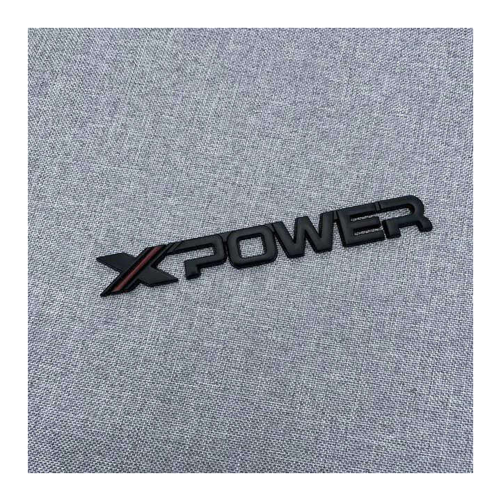 XPOWER Logo-Aufkleber schwarz-grün für MG HS, MG ZS, MG3, MG4