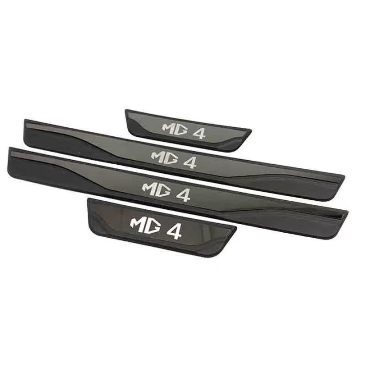 Einstiegsleistenschutz aus Edelstahl für MG4 – Bild 2