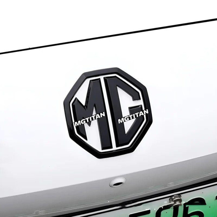 Selbstklebende Embleme Schwarz glänzend für MG4 und MGS5 – Bild 3