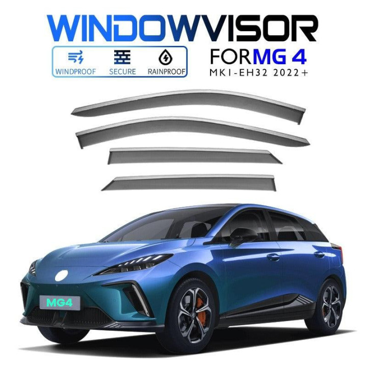 3D-Fensterabweiser für MG HS, MG ZS, MG3, MG4, MGS5 und MGS6 – Bild 2