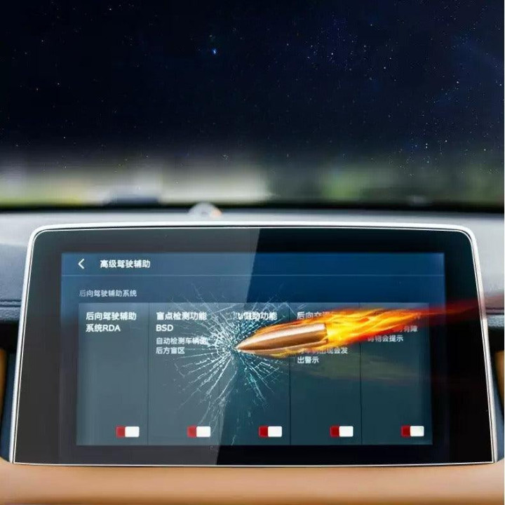 Displayschutzglas 10,1 Zoll für MG HS / MG ZS – Bild 4