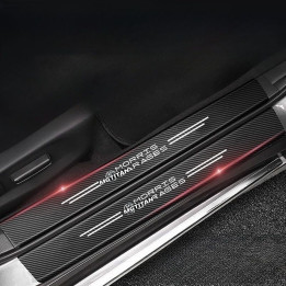 Türschweller-Schutzfolien in Carbonoptik für MG HS, MG ZS, MG4