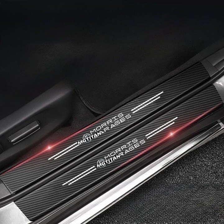 Türschweller-Schutzfolien in Carbonoptik für MG HS, MG ZS, MG4