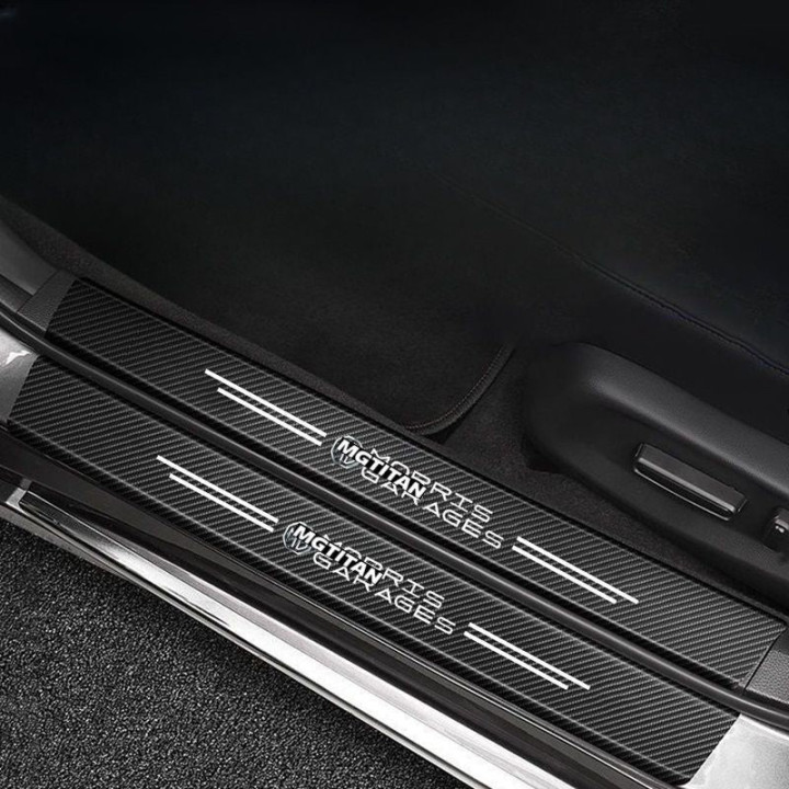 Türschweller-Schutzfolien in Carbonoptik für MG HS, MG ZS, MG4 – Bild 2