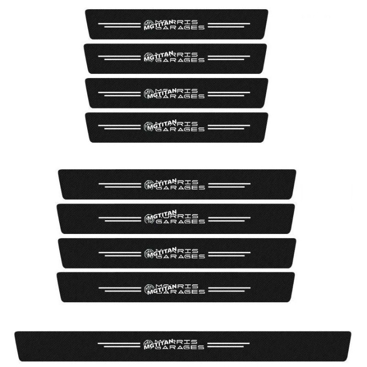 Türschweller-Schutzfolien in Carbonoptik für MG HS, MG ZS, MG4 – Bild 6