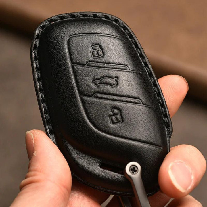 Leder-Schlüsseletui für MG HS, MG ZS, MG3, MG4, MG5 – Bild 2