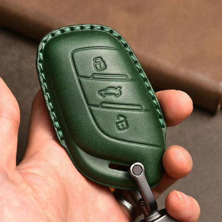 Leder-Schlüsseletui für MG HS, MG ZS, MG3, MG4, MG5 – Bild 5