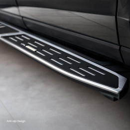 Aluminium-Trittbretter rutschhemmend für Jaecoo 5