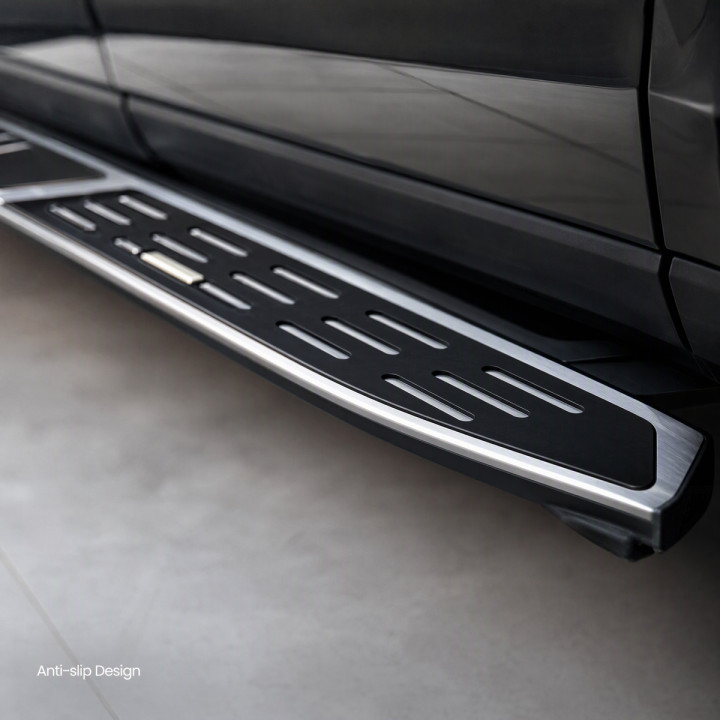 Aluminium-Trittbretter rutschhemmend für Jaecoo 5