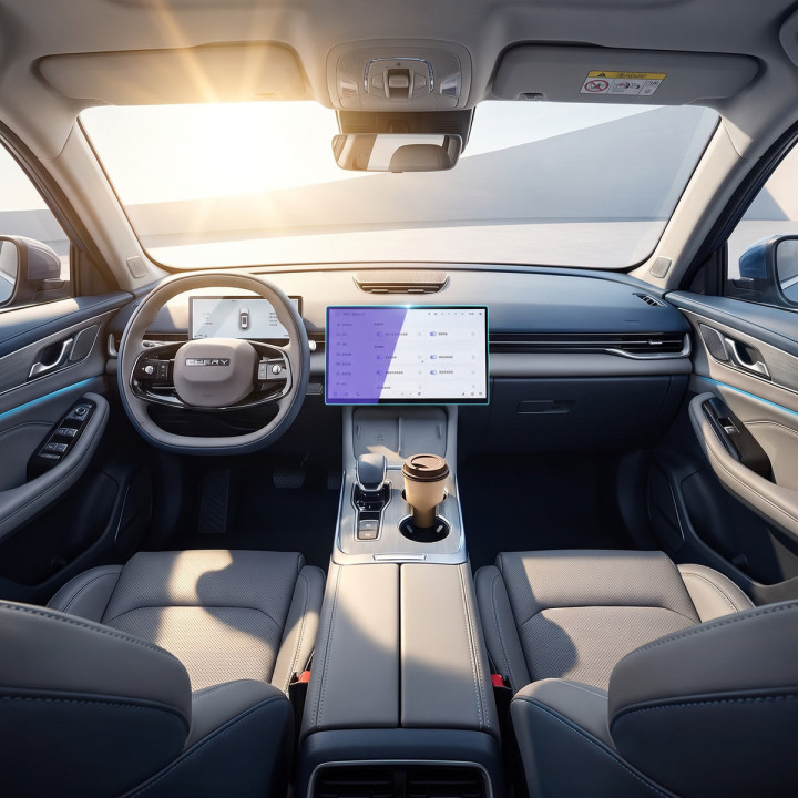 Displayschutz aus Hartglas für Omoda 7 – Bild 15