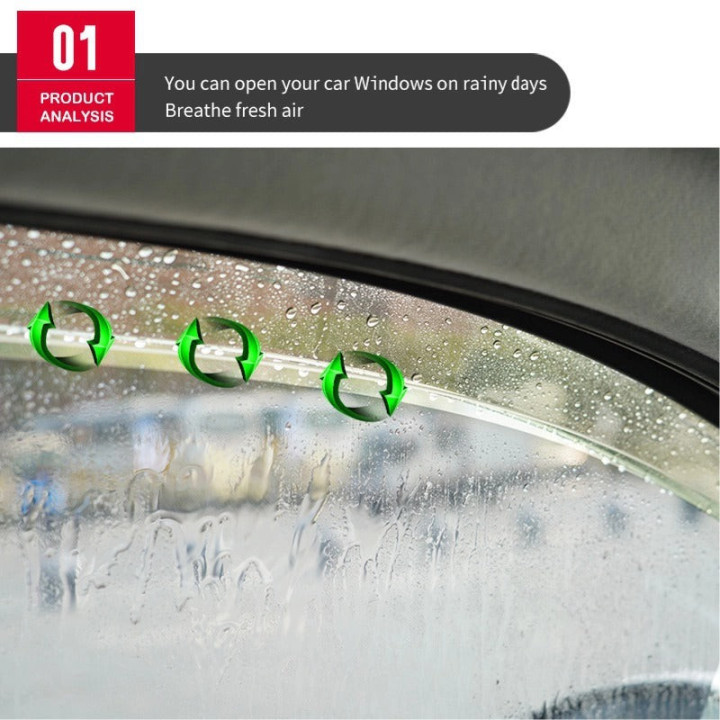 Fenster-Windabweiser für 4 Fenster für Jaecoo 5 – Bild 5