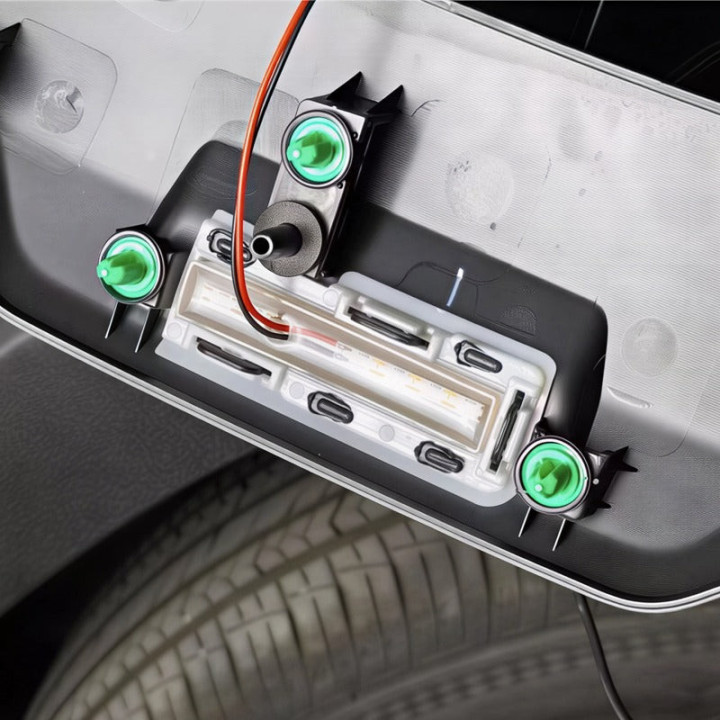 Radlaufleuchten 4 Stück für Jetour T1
