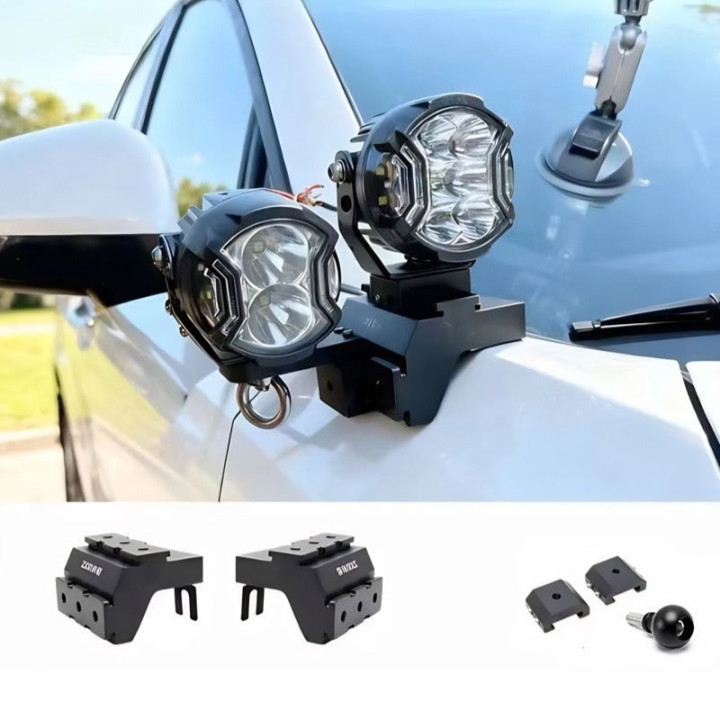 A-Säulen-Halter für Zusatzscheinwerfer für Jaecoo 8 und Jetour – Bild 8